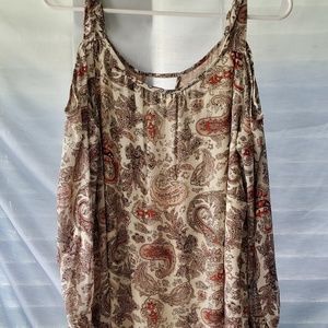 Peek a boo shoulder praire style dress